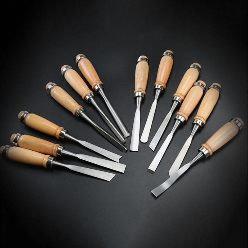 Carving Tools Woodworking Gouges Set Woodworking Drilling Carving Engraving Gift for DIY Lovers and Adults for Leather