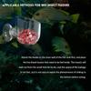 fish Waterweed nursery pot Glass Aquarium decoration Pot Polka Water potted aquatic planting cylinder cup aquarium acc