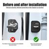wznge4 2/4Pcs Silicone Car Door Lock Cover for Volvo XC40 XC60 XC90 S60 S90 V50 V70 V60 V40 S80 RDESIGN Anti-Rust Door Buckle Protector