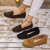 Large Size Explosive Stitching Laser Women's Flat Loafers E-commerce Supply Korean Version of Fashion Versatile