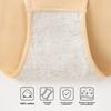 Large Size Women Spring and Autumn Menstrual Period Leak Proof Belly Full Cotton Antibacterial Crotch High Waist Triangle Briefs