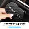 2pcs Car Cup Holder Insert Pad Emblem Coaster Anti-Slip Mat For Chery Omoda 5 C5 E5 C9 9 EV PHEV 2024 2025