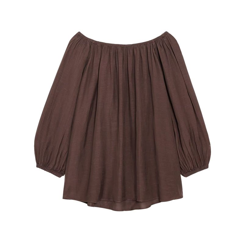 Kaslead New Women Clothes Western Style Loose off-Shoulder Top Casual Shorts 4043010 4043243