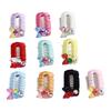 10pcs Bow Pattern Pet Hair Clip Slim Build Floral Look Puppy Head Flower Mini Size Rich Color Pet Party Decor Birthday Party