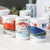 Cani Ceramice Japoneze cu Imprimeu 300ml Ceai Vin Cupă Sushi Sake Amuzant Decor Restaurant Familie Cadou de Călătorie pentru Prieteni