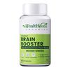 Health Veda Organics Plant-Based Brain Booster with Ginkgo Biloba & Brahmi – Supports Memory, Focus & Concentration – 60 Veg Capsules