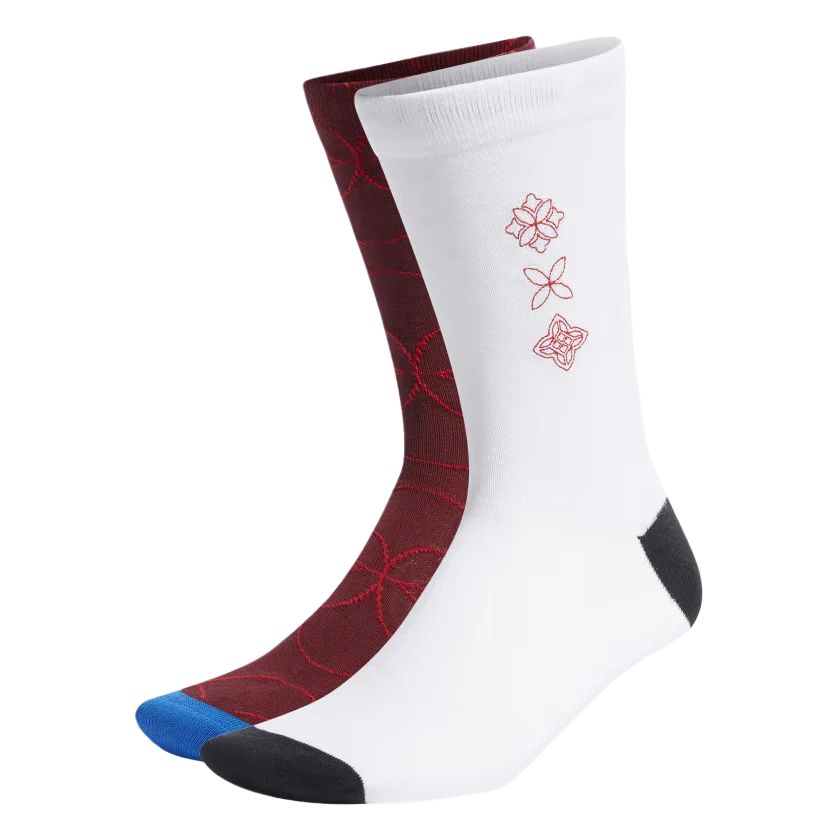 

Adidas Soft Comfortable Embroidered Elastic Mid-Calf Socks Men Socks HI1024 M