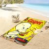 Casper 2D Flat Print Beach Towel, Large Soft Quick Dry Towel for Beach Camping SwimmingXSTJ0915006