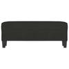 Black Bench 100 X 35 X 41 Cm Fabric