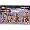 Attack on Titan Ausbruch Titan Stapelmission Puzzle Anime Charakter Waren Online-Shop Titan - - (Figurensatz)