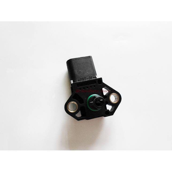 0281002401 New 3 Bar MAP Boost Manifold Air Pressure Sensor For VW AAUDI SEAT SKODA 038906051C 103075 AS377 1581396 TP0004