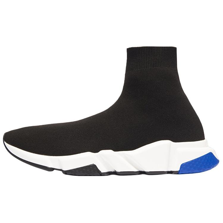 Balenciaga Speed Knit Trainer `Black Blue`