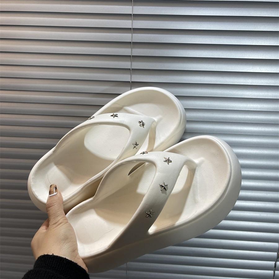 

Новые летние шлепанцы на толстой подошве и толстом каблуке, женские летние шлепанцы на толстой подошве для прохлады на море 40/41 for 39/40 feet