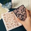 Ketchup Girl Floral Texture Base Sponge Stamp for Journal Decoration