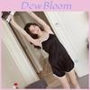 Luxurious And Sexy Women's Faux Silk Camisole Pajama Set Thin Breathable Sleepwear