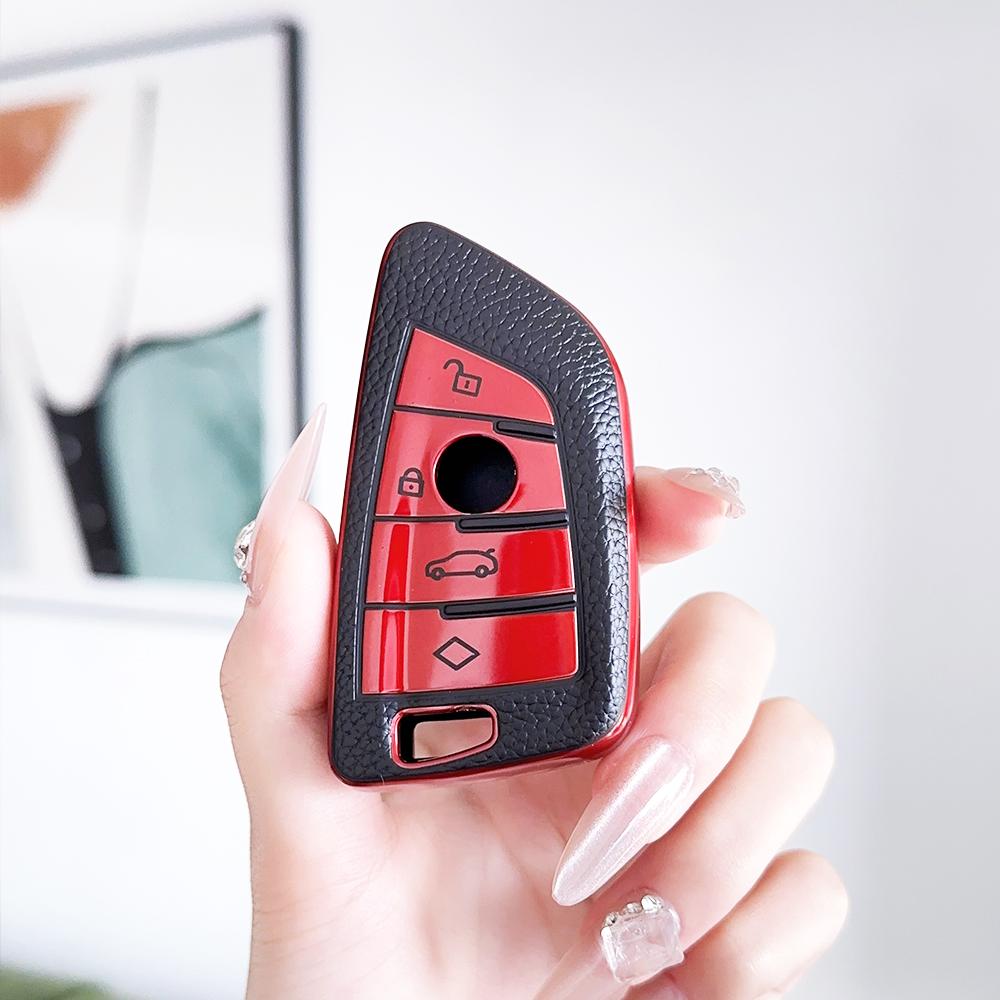 TPU Auto Shell Fob Car Key Case Cover Keyless for BMW F16 G30 X1 X3 X4 X5 F15 X6 7 Series G11 F48 F39 520 525 f30 118i 218i 320i