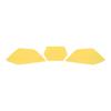 For Kawasaki Z900 Z 900 Z900 Z 900 2025 Honeycomb Laser Light Film Sticker Smoked Black Tail Light Protection Film Accessories