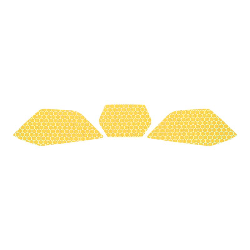 For Kawasaki Z900 Z 900 Z900 Z 900 2025 Honeycomb Laser Light Film Sticker Smoked Black Tail Light Protection Film Accessories