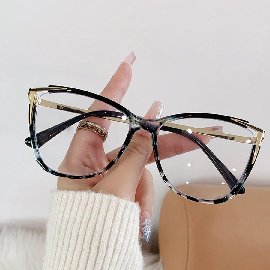 Fashion Eyeglass Frame Anti Blue Light Cat Eye Frame