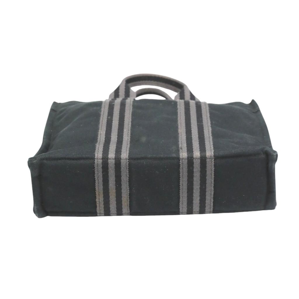 HERMES Tote Bag Her Line Tote PM Tote Bag canvas gray Used
