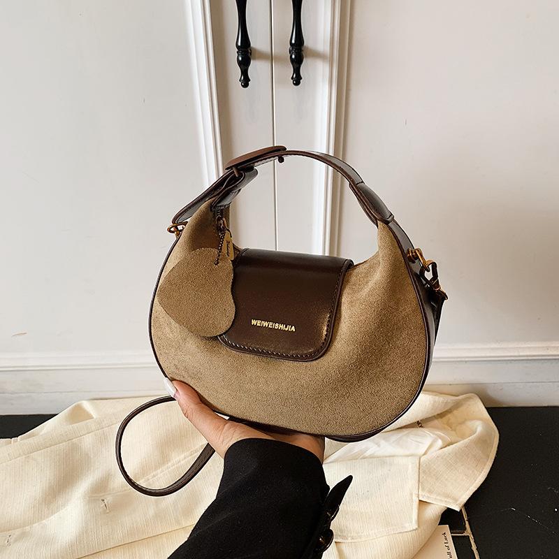 Popular niche handbag women's spring new trendy high-value textured simple shoulder messenger bag