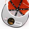 [New Era] Cap 59FIFTY Houston Astros MLB 45TH ANNIVERSARY CORD VISOR FITTED CAP ORANGE HOUSTON ASTROS 5950 Hat Colored Bottom Major League Sz 734
