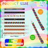 48 Pcs Rainbow Pride Lanyard Keychains Bulk Lgbtq Gifts With Metal Hook Colorful Rainbow Flag Key Rings For Badge Holder Id Card