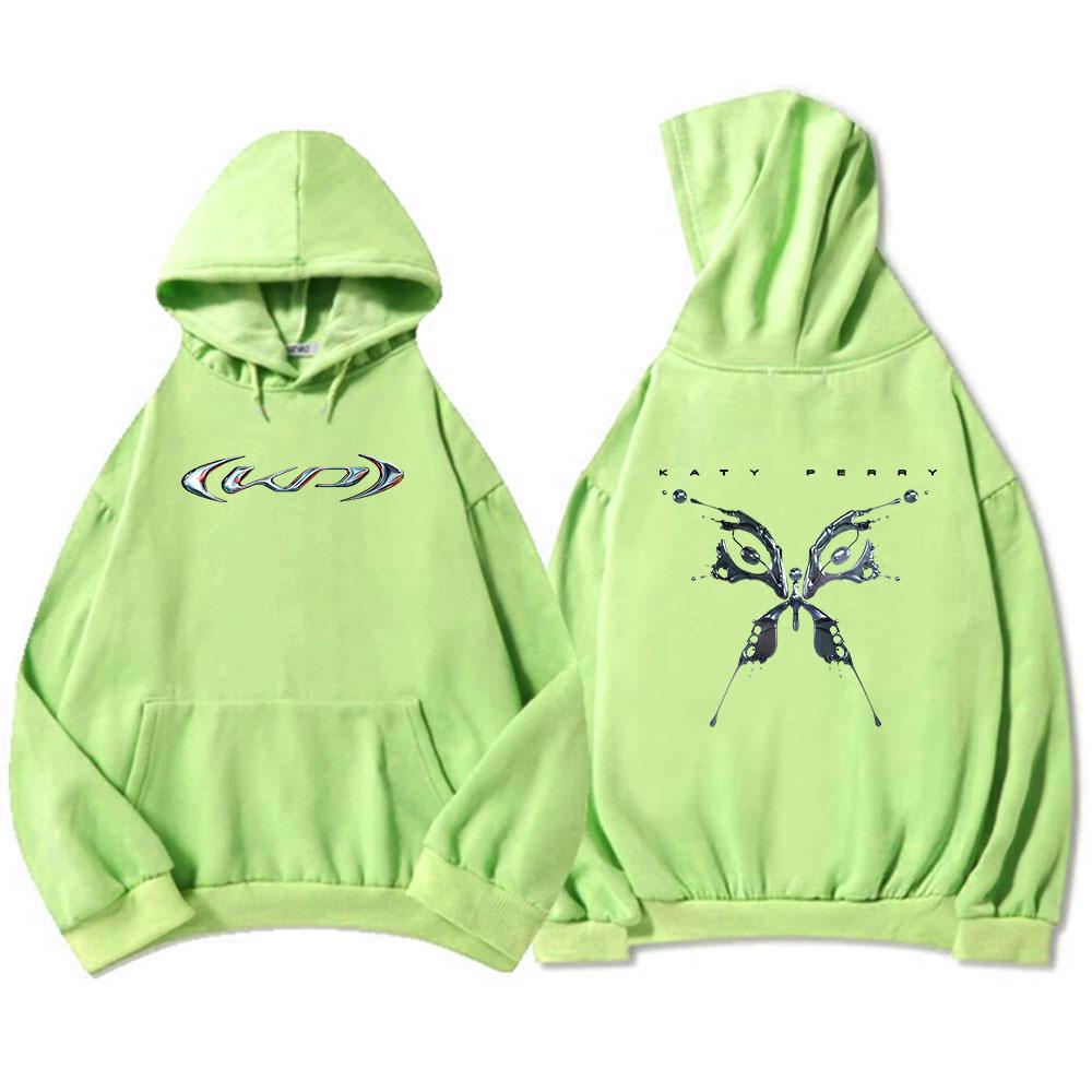 Women Clothes Album WOMAN'S WORLD Katy Perry Hoodie Moletom Winter Hooded Harajuku Fashion Sweatshirts Unisex Streetwear Hoodies