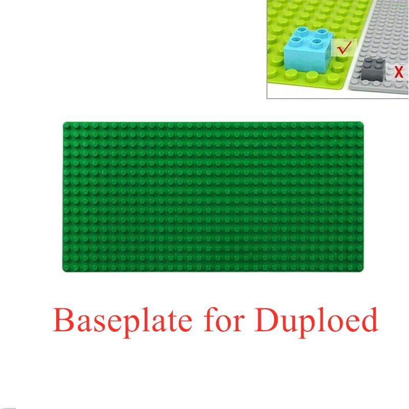 16*32 Dots DIY Large Baseplate Accessories Building Blocks Toys, Compatible All Brands ,Big Building Blocks Base Plate Wall