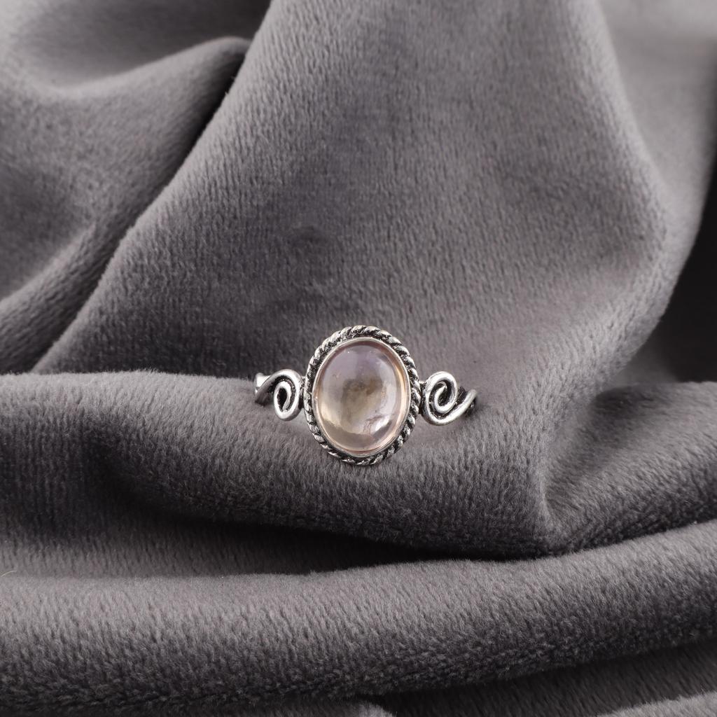 Ametrine Jewelry, Handmade 925 Sterling Silver Ring, Handmade Spiritual Ring, Amazing Ametrine Jewelry For Women