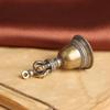 Tibetan Vajra Bell Keychain: Retro Brass Religious Instrument Pendant Handbell