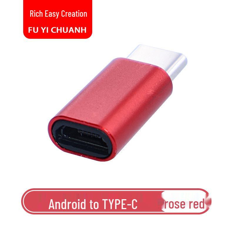 Type-C to Micro OTG Adapter for Fast Charging on Xiaomi and Huawei Phones