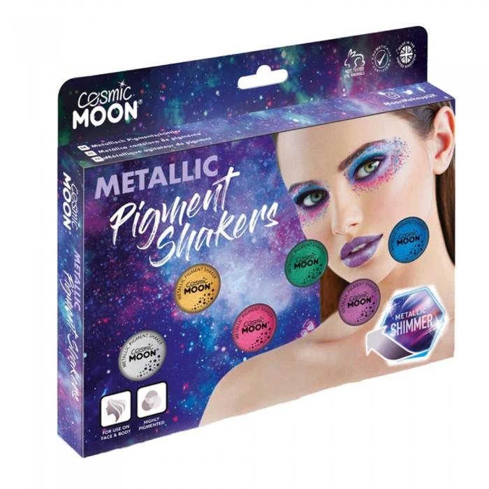 Kosmischer Mond Metallic Pigmentpuder (Packung mit 6)