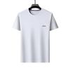 High Quality T-Shirt Men'S Crew Neck Men'S Short Sleeve T-Shirt Ice Silk Polo Bottom Shirt