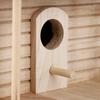Wooden Bird House Nesting Box Hanging Bird Nests Home Garden Decoration