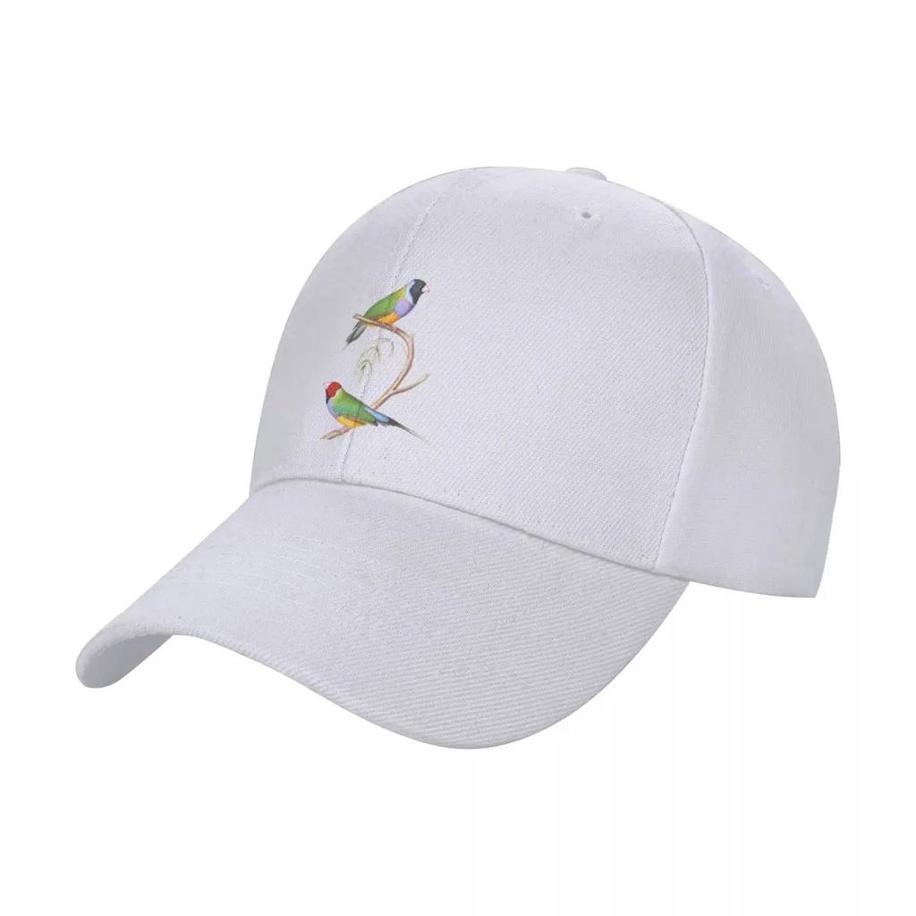 Gouldian Finch Endangered Bird Australian Baseball Cap tactical cap Trucker Cap Hip Hop Men Womens