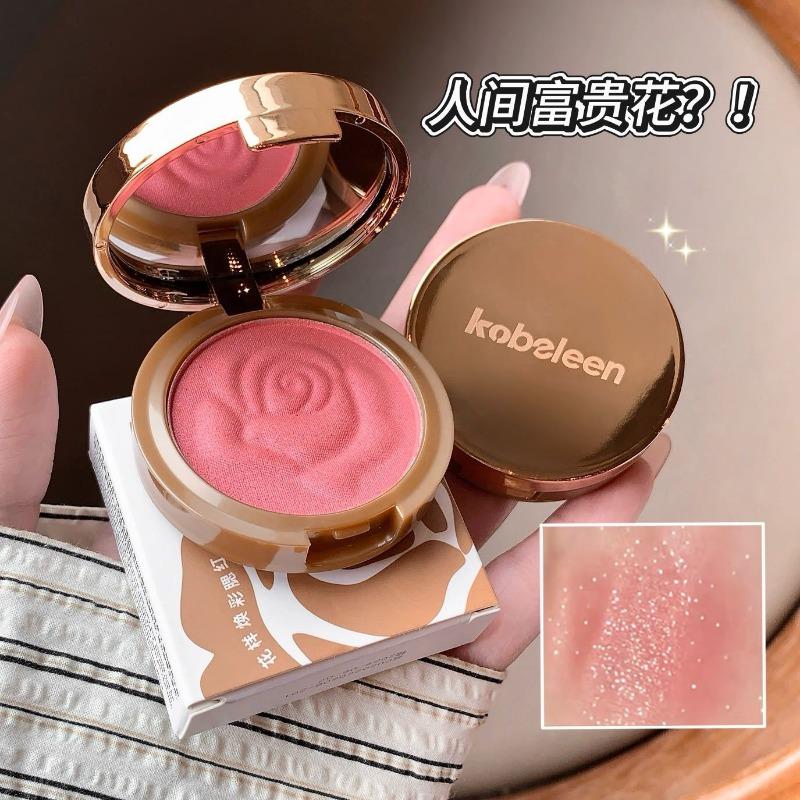 Kobeleen Volume Boosting Brightening Blush Natural Pearlescent Complexion Enhancing Blush
