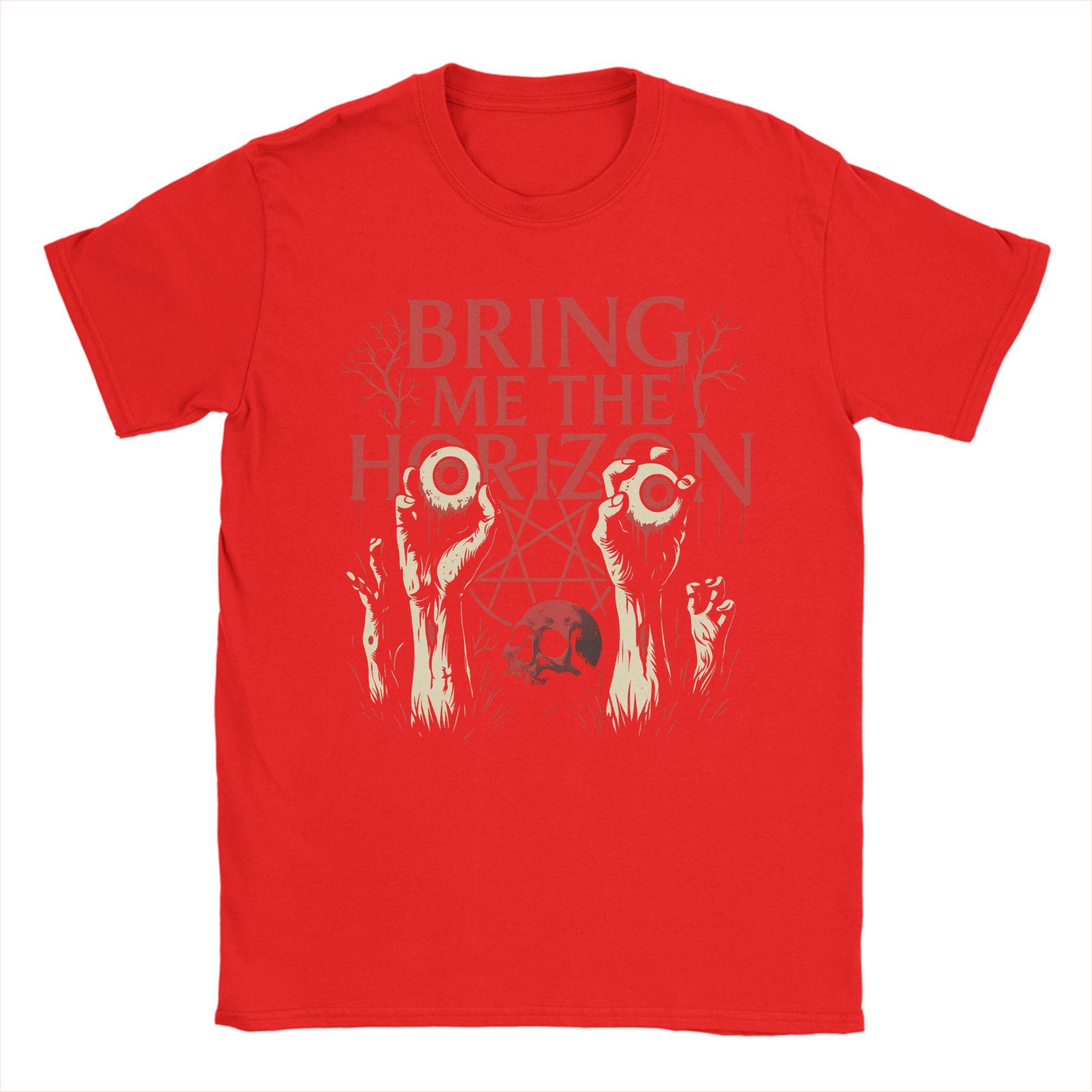 2026 BMTH Bring Me The Horizon Metalcore TShirt Unisex Women Fashion Cotton Tee Shirt O Neck Short Sleeve T Shirts 3XL Clothing S