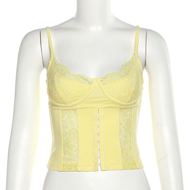 

Поло Кардиган Длинный Рукав Пуговица Открывающий Живот Солнцезащитная Сетка Yellow Vest S