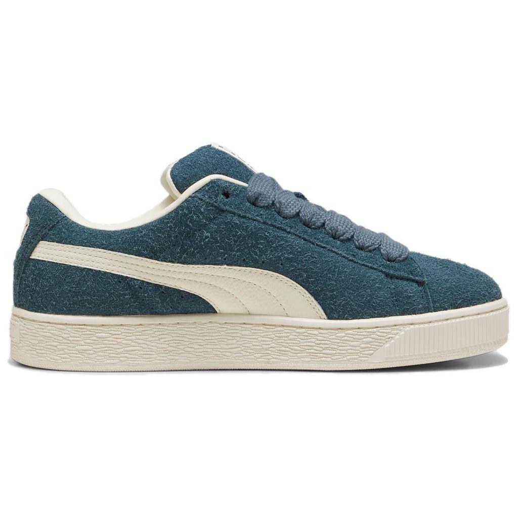 Puma Suede XL Hairy - Club Navy Men Sneakers Blue Frosted-Ivory 397241-03