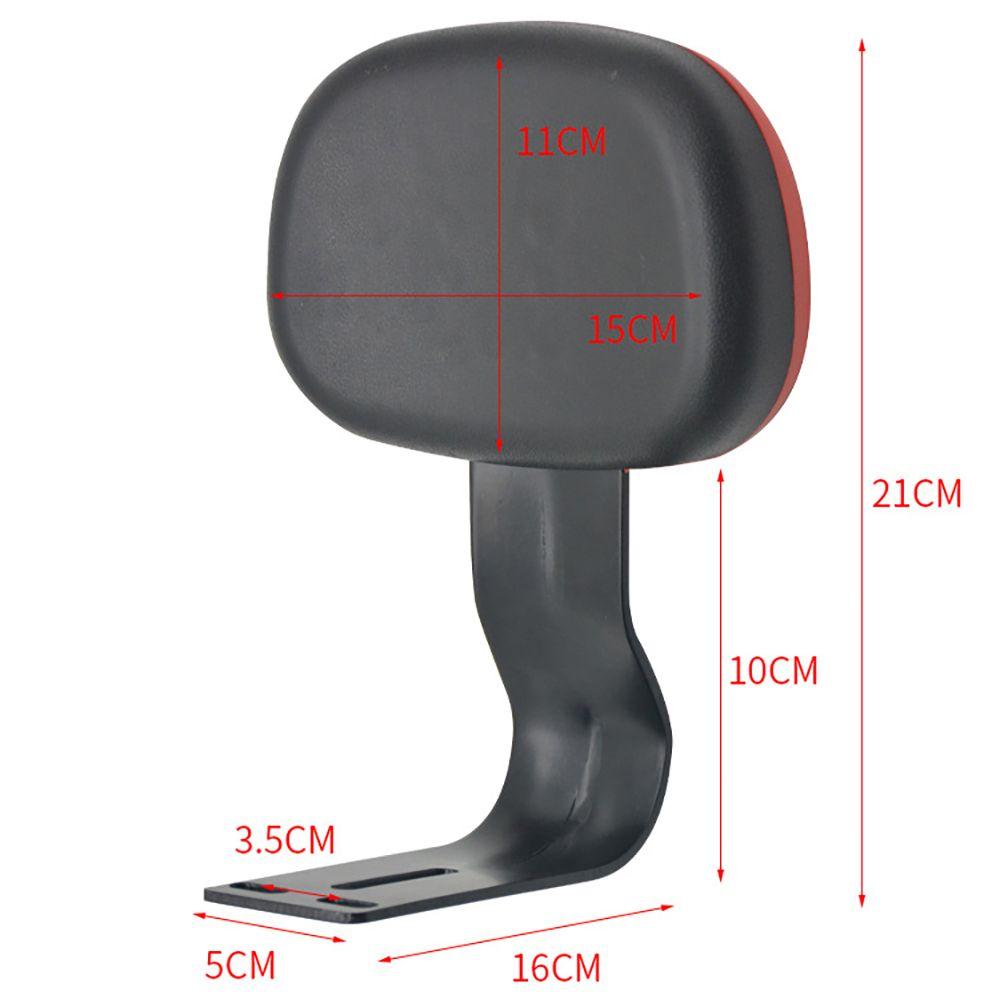 Soft Scooter Motorcycle Cushion Pad Rear Seat Rest E-Bike Back Lazyback Electric Bicycle Backrest