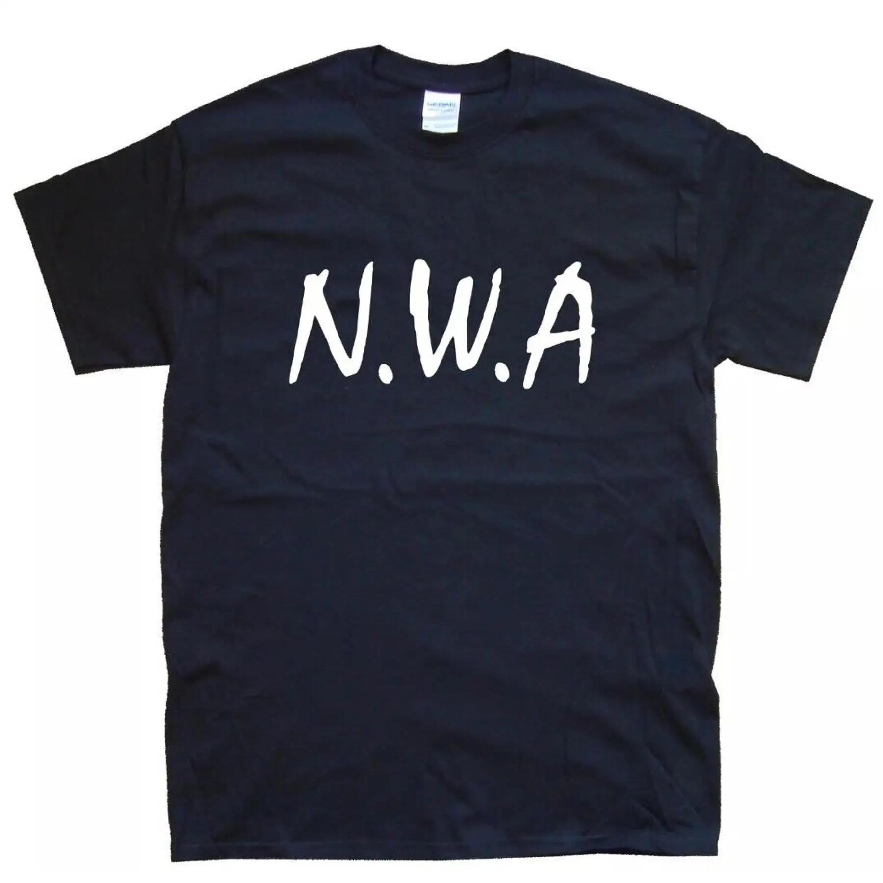 NWA Nwa TSHIRT All Sizes S M L XL XXL Colours Black White - Men s Summer Cotton Graphic Tee S разноцветный