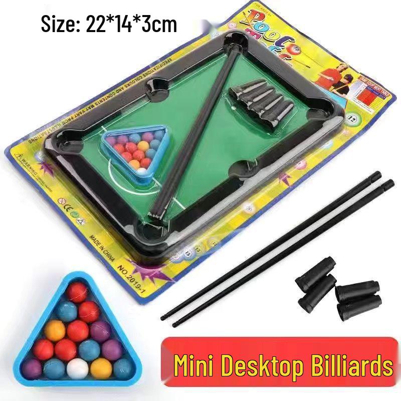 

Компактная игра на бильярдном столе: Интерактивное развлечение для общежитий колледжей, мужчин, женщин и друзей Standard