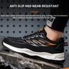 New Fashion  Indestructible Men Safety Shoes Work Sneakers Anti-smash Anti-puncture Industrial Male Footwear