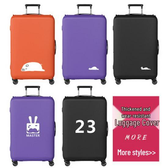 Přizpůsobitelný zesílený kožený cestovní kufr Obal proti prachu