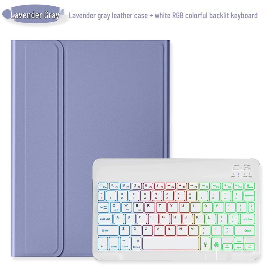 Compatible Lenovo Tab IdeaTab 11 TB336ZU Bluetooth Keyboard Case with Three-Color Backlit Keyboard