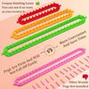 Coopay Knitting Loom Set for Kids Scarf Blanket Shawl