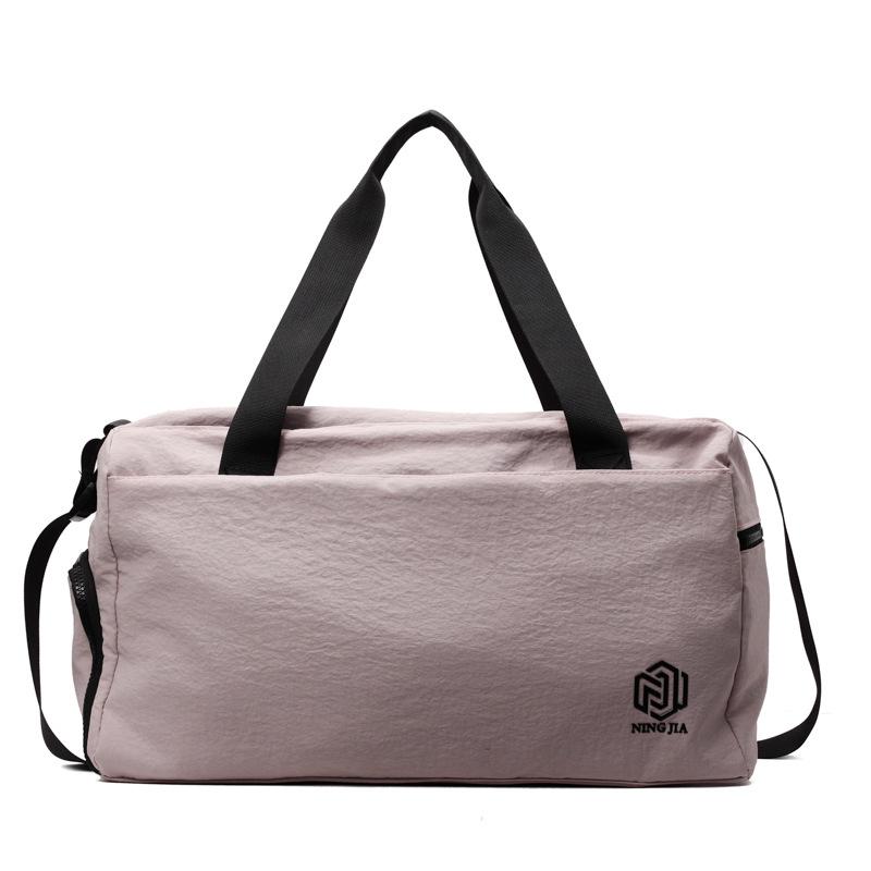 Short-distance large-capacity travel bag dry and wet separation sports portable fitness bag light casual messenger shoulder storage bag