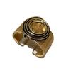 New Sweet Cool European & American Style Open Metal Wire Bangle: Distinctive Arm Ring for Women
