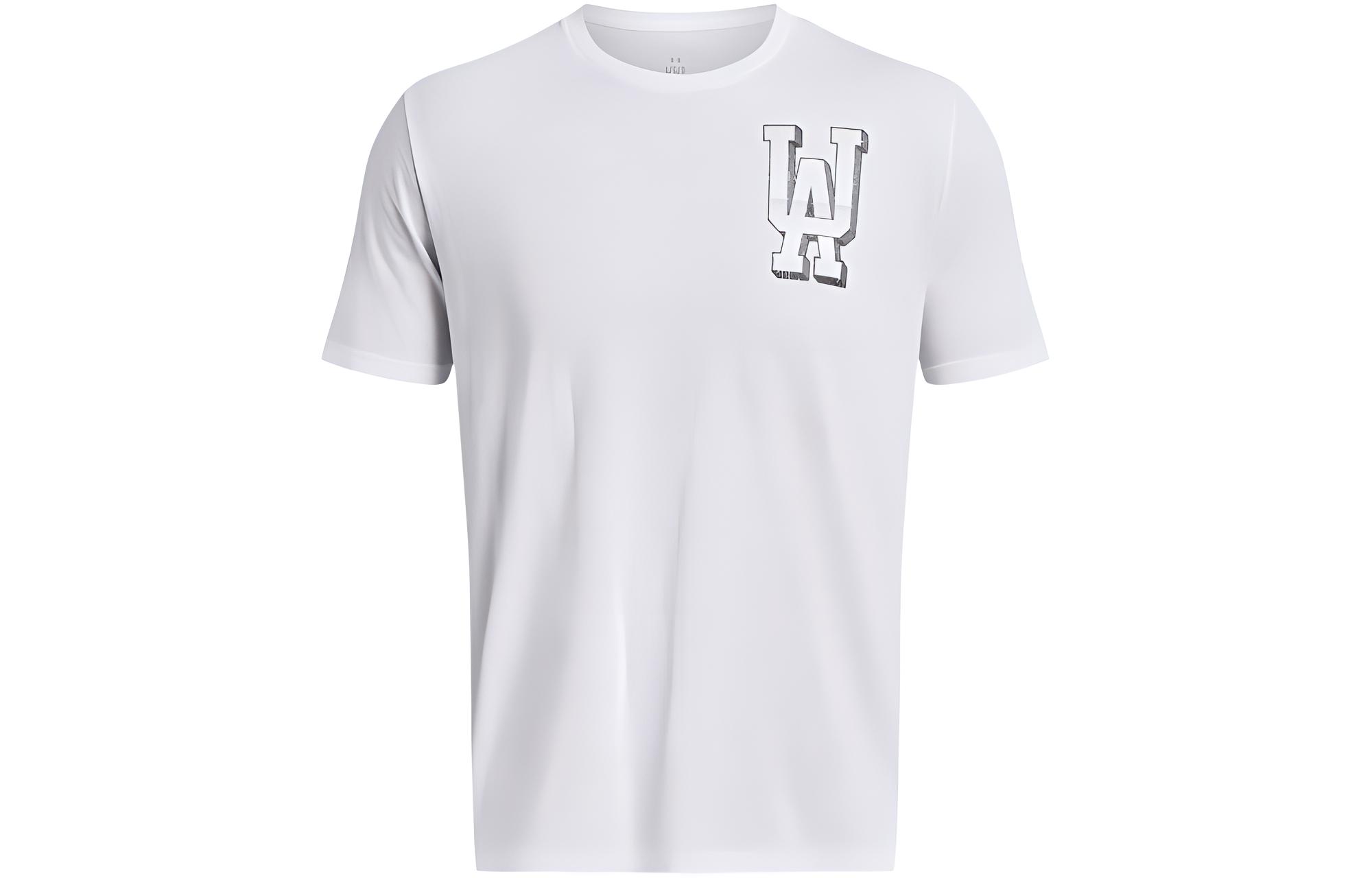 Under Armour UA Armor T Shirt Men s White 1382832-100 LG